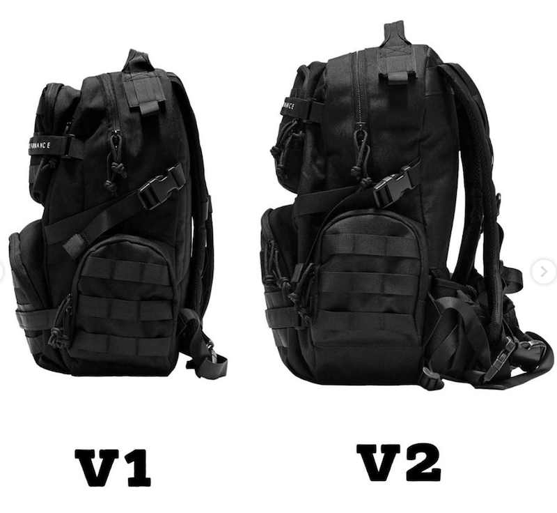 収納力バツグン！！【LIVE FIT】【LVFT】V2 Tactical Backpack（Black 